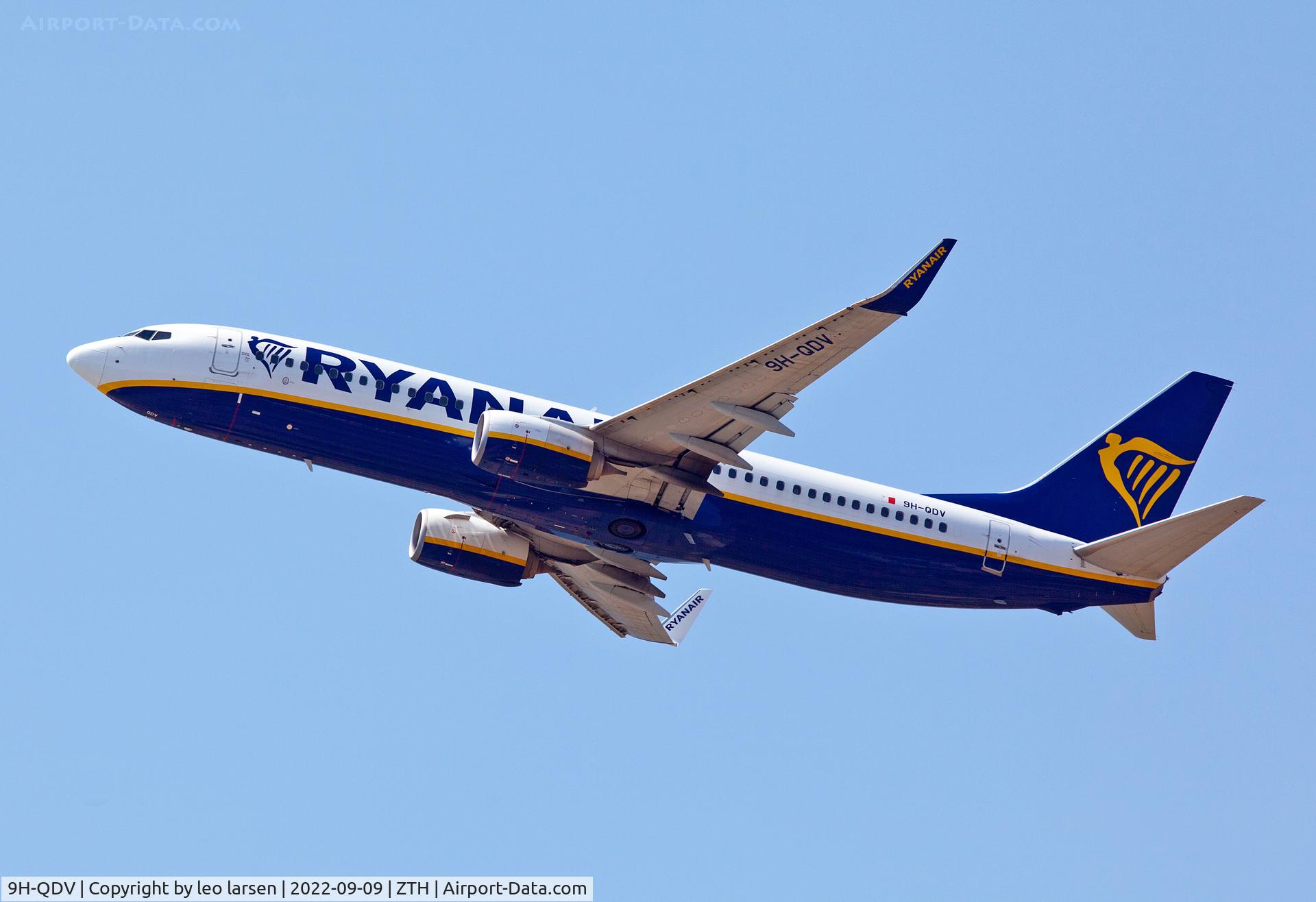 9H-QDV, 2017 Boeing 737-8AS C/N 44771, Zakynthos 9.9.2022