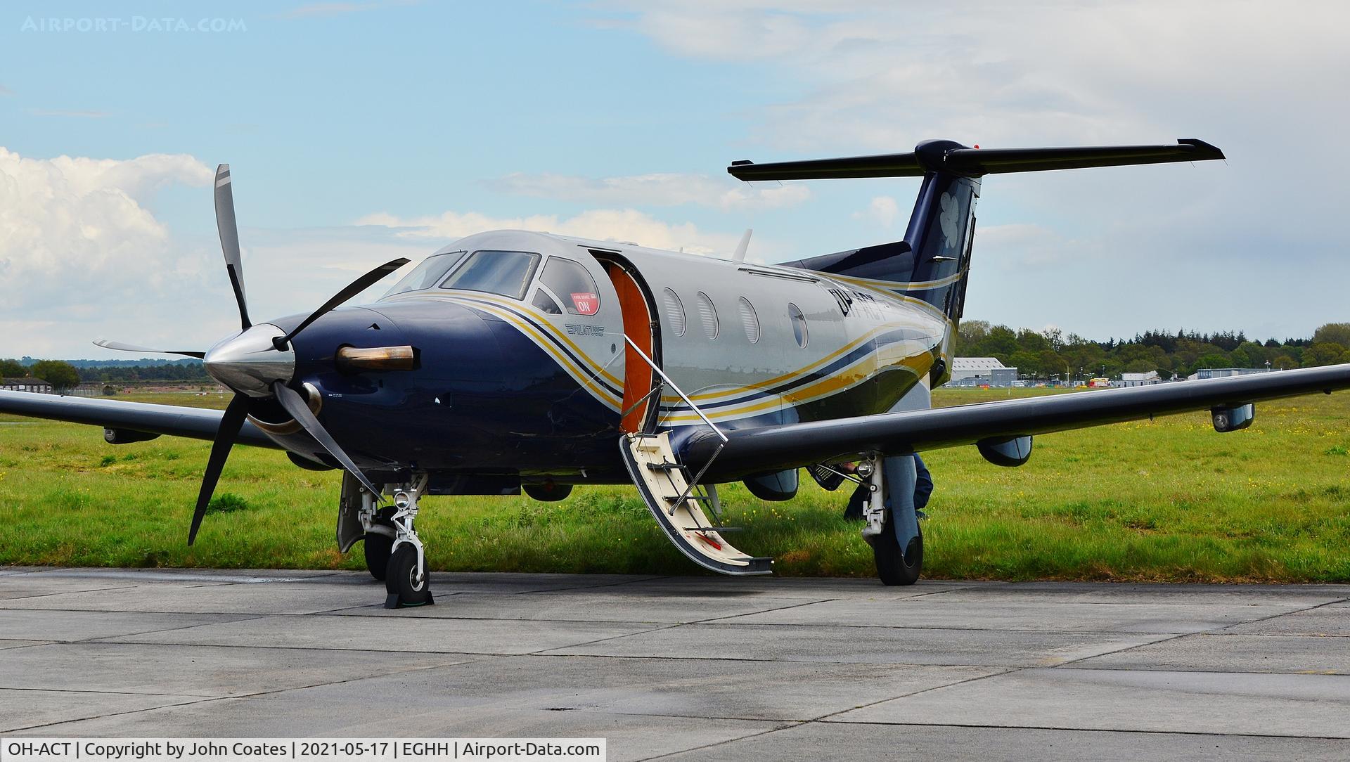 OH-ACT, 2001 Pilatus PC-12/45 C/N 406, At BAS