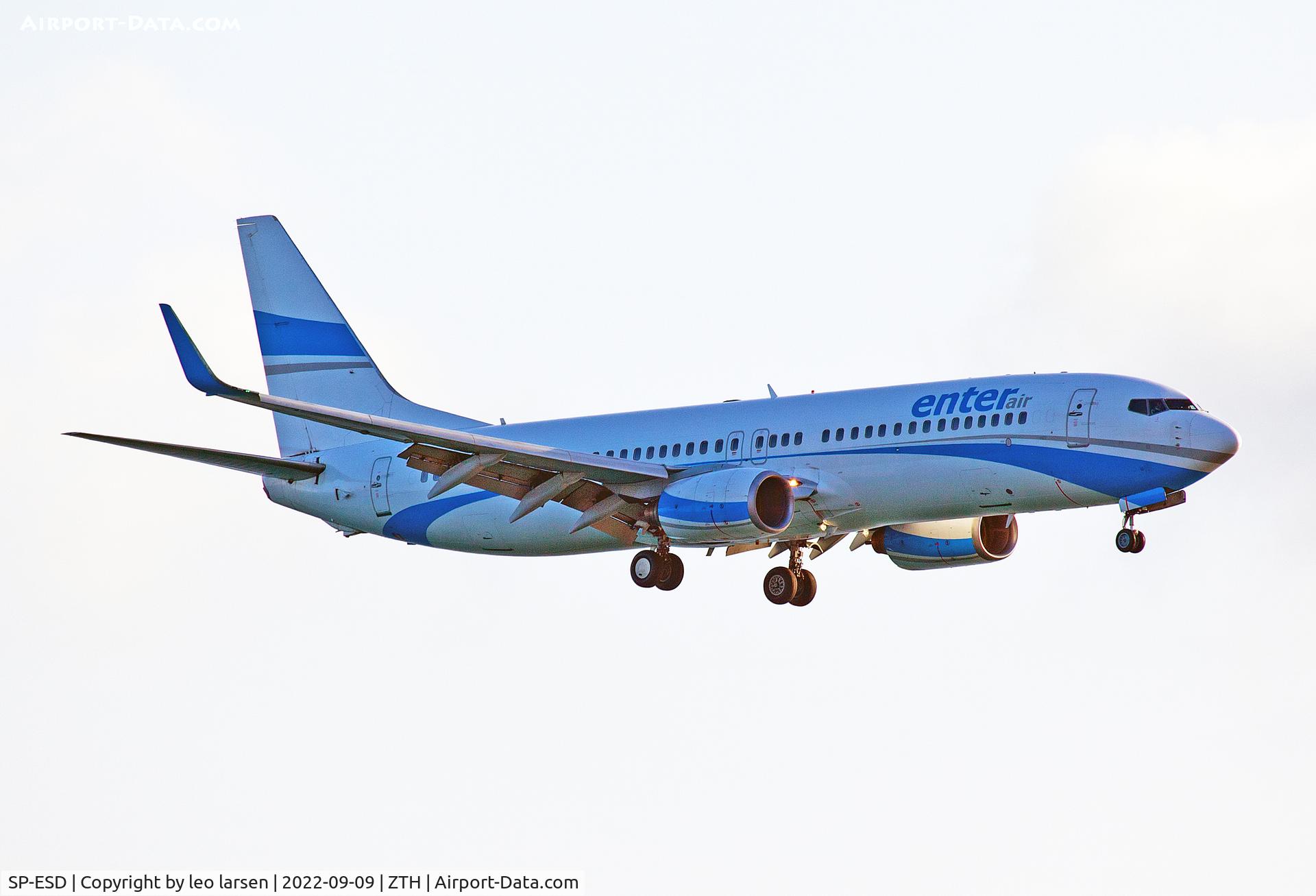 SP-ESD, 2002 Boeing 737-8AS C/N 29934, Zakynthos 9.9.2022