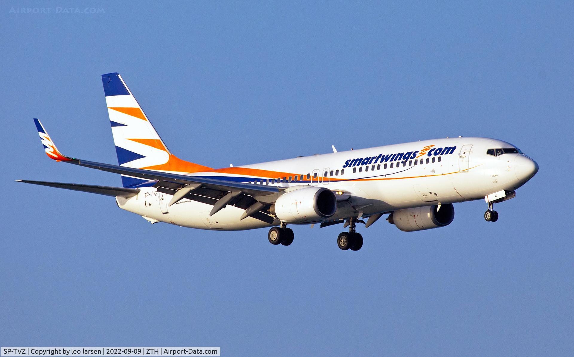 SP-TVZ, 2007 Boeing 737-8BK C/N 29643, Zakynthos 9.9.2022