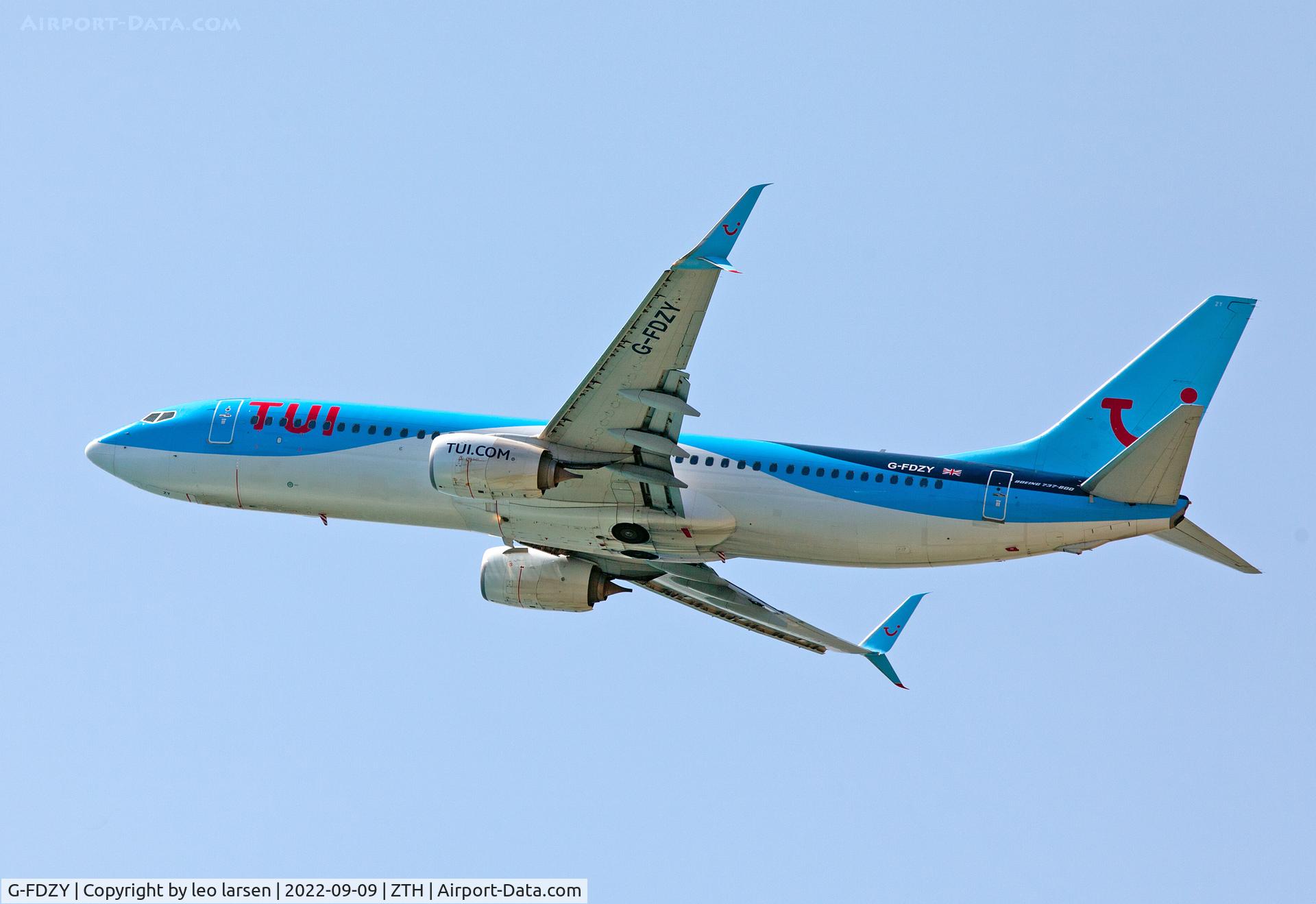 G-FDZY, 2011 Boeing 737-8K5 C/N 37261, Zakynthos 9.9.2022