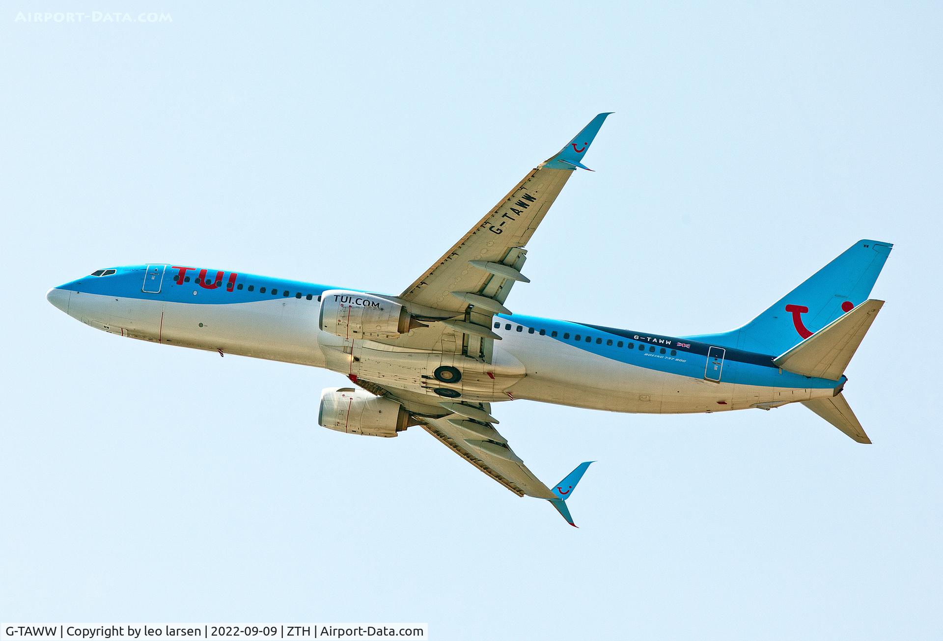 G-TAWW, 2015 Boeing 737-8K5 C/N 41663, Zakynthos 9.9.2022