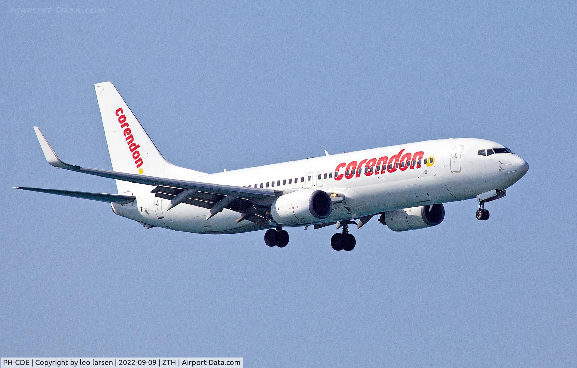 PH-CDE, 2008 Boeing 737-86Q C/N 35795, Zakynthos 9.9.2022