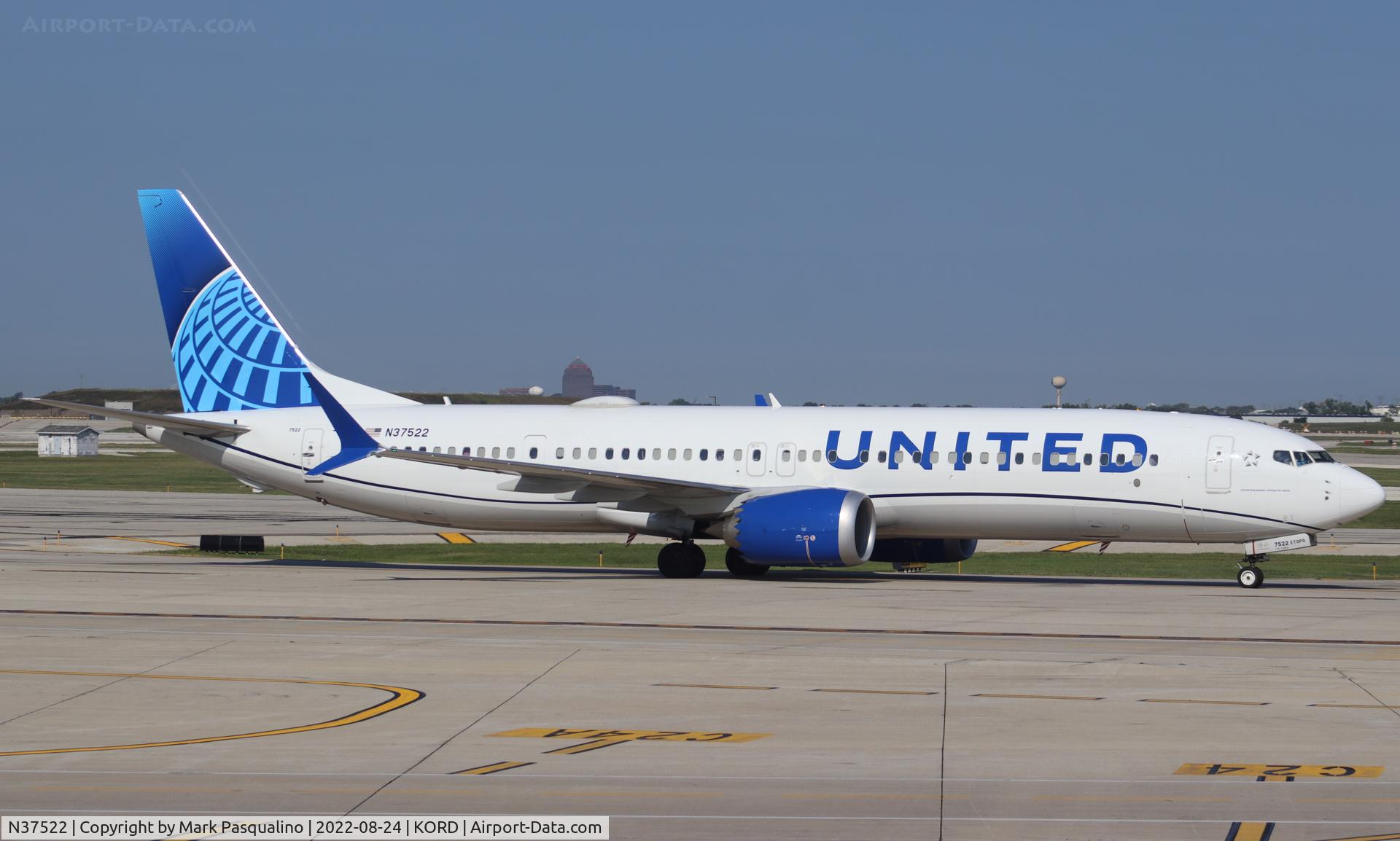 N37522, 2019 Boeing 737 MAX 9 C/N 64496, Boeing 737-9 MAX
