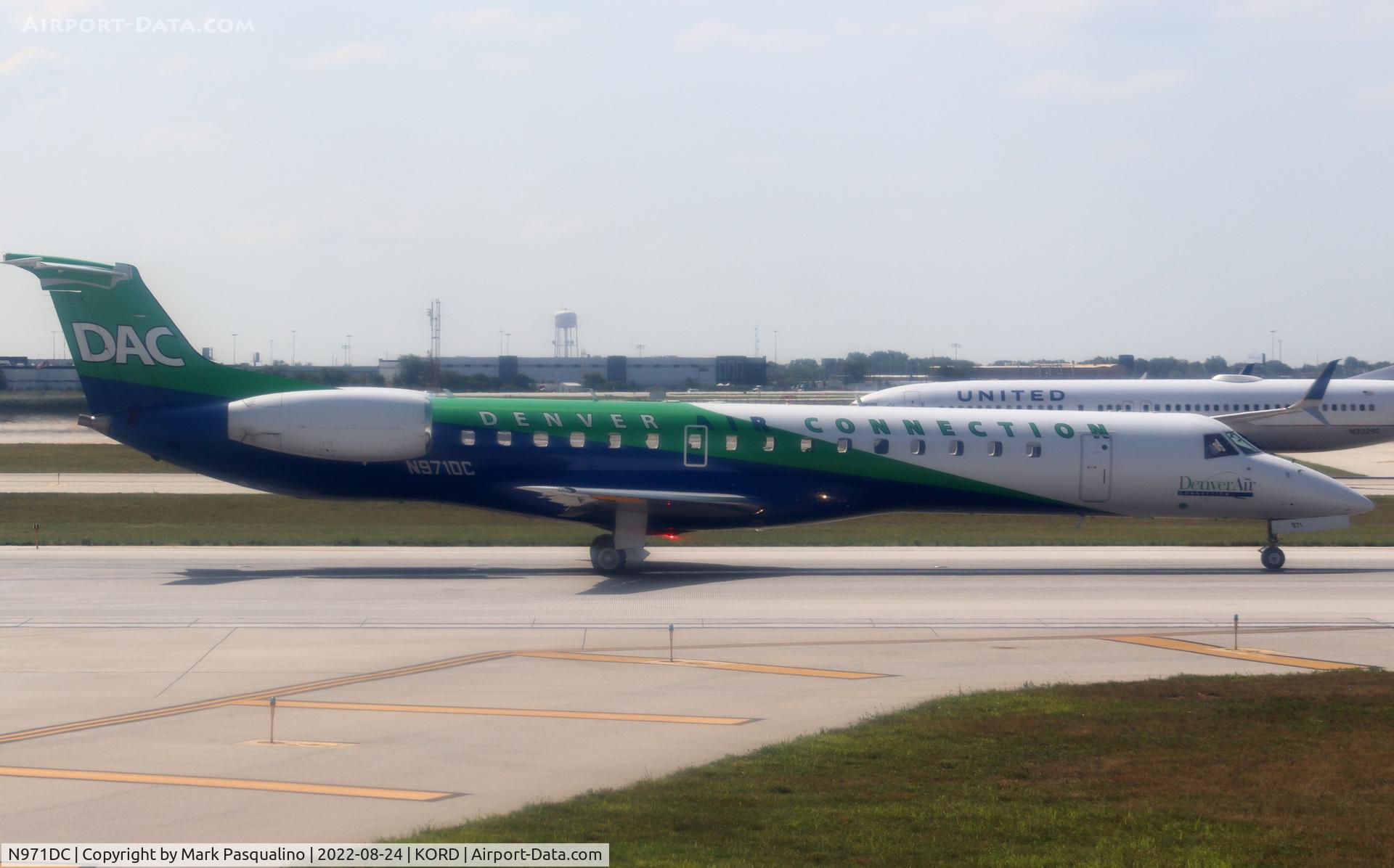 N971DC, 2004 Embraer ERJ-145LR (EMB-145LR) C/N 14500821, EMB-145LR