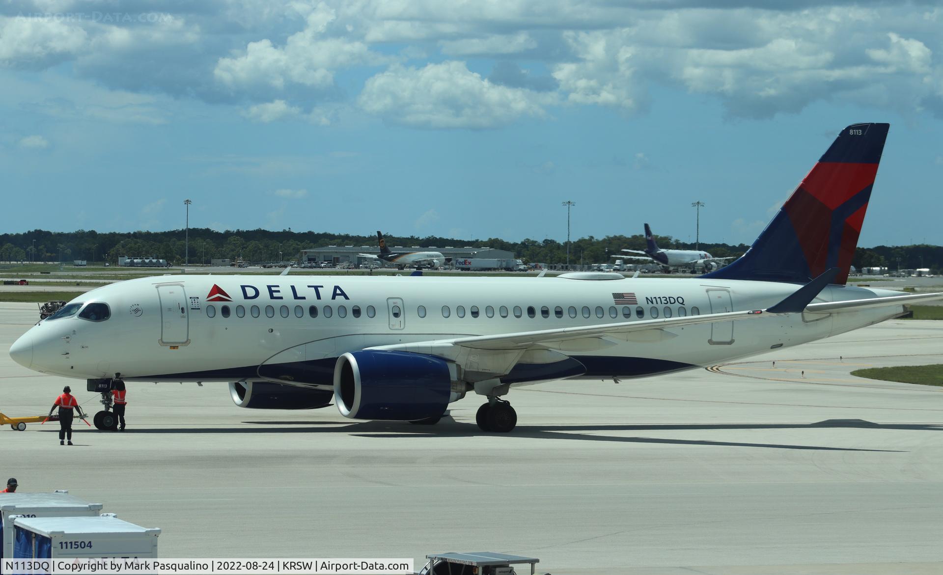 N113DQ, 2019 Airbus A220-100 C/N 50032, Airbus A220-100