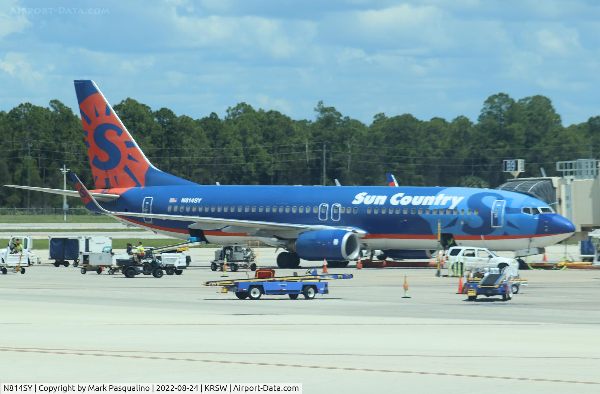 N814SY, 2001 Boeing 737-8BK C/N 30620, Boeing 737-8BK