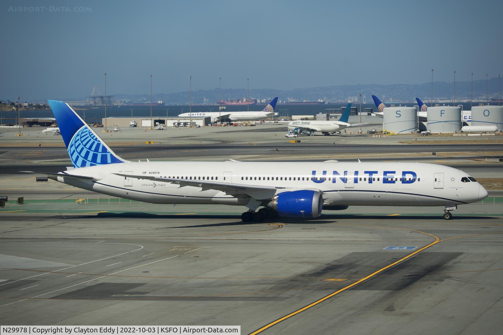 N29978, 2020 Boeing 787-9 Dreamliner Dreamliner C/N 66137, SFO 2022.