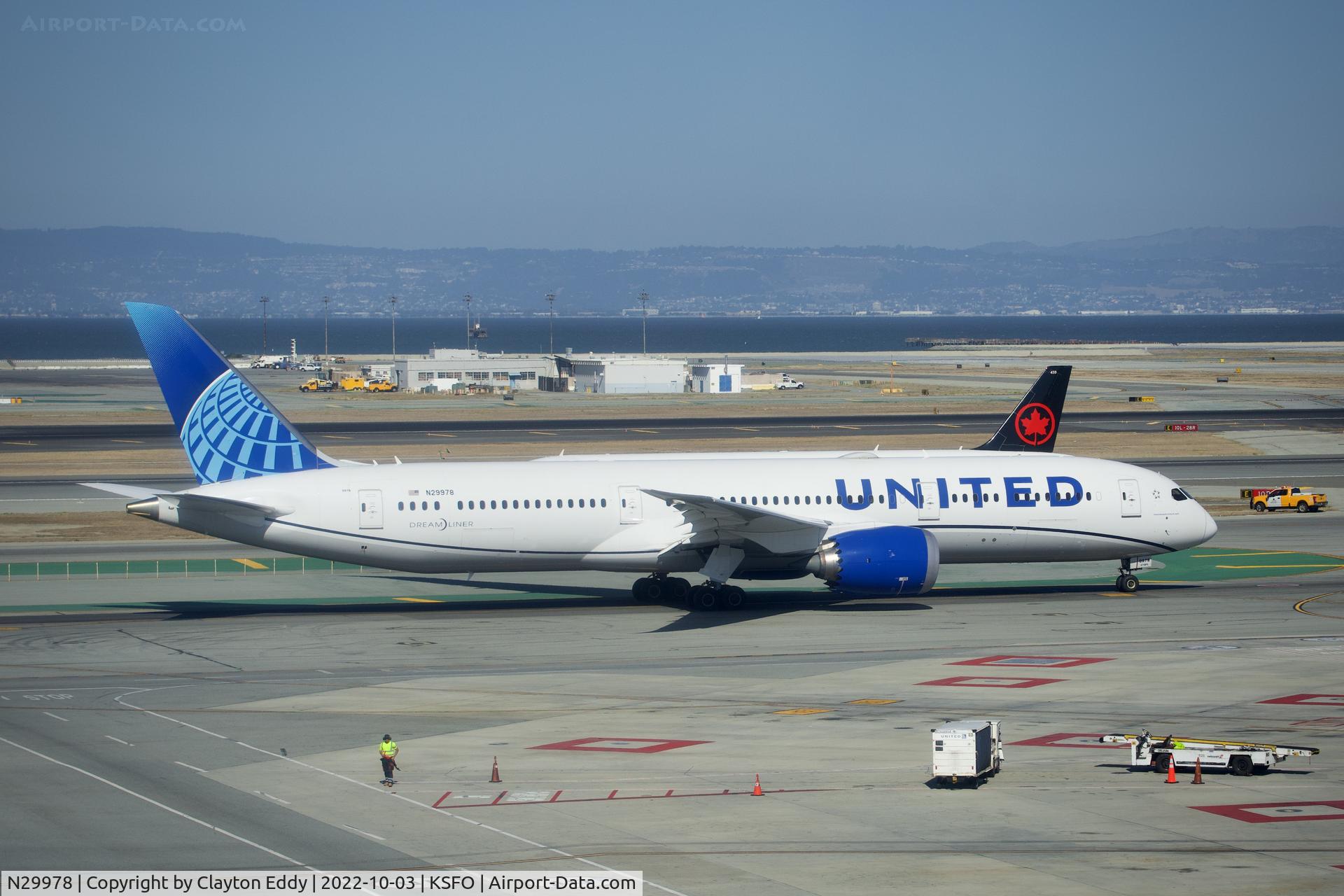 N29978, 2020 Boeing 787-9 Dreamliner Dreamliner C/N 66137, SFO 2022.