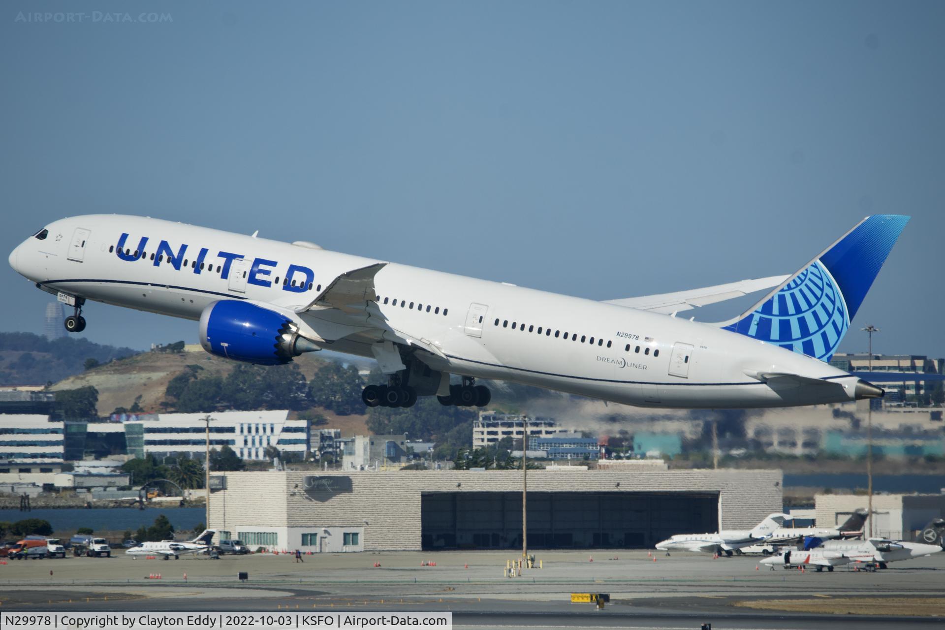 N29978, 2020 Boeing 787-9 Dreamliner Dreamliner C/N 66137, SFO 2022.