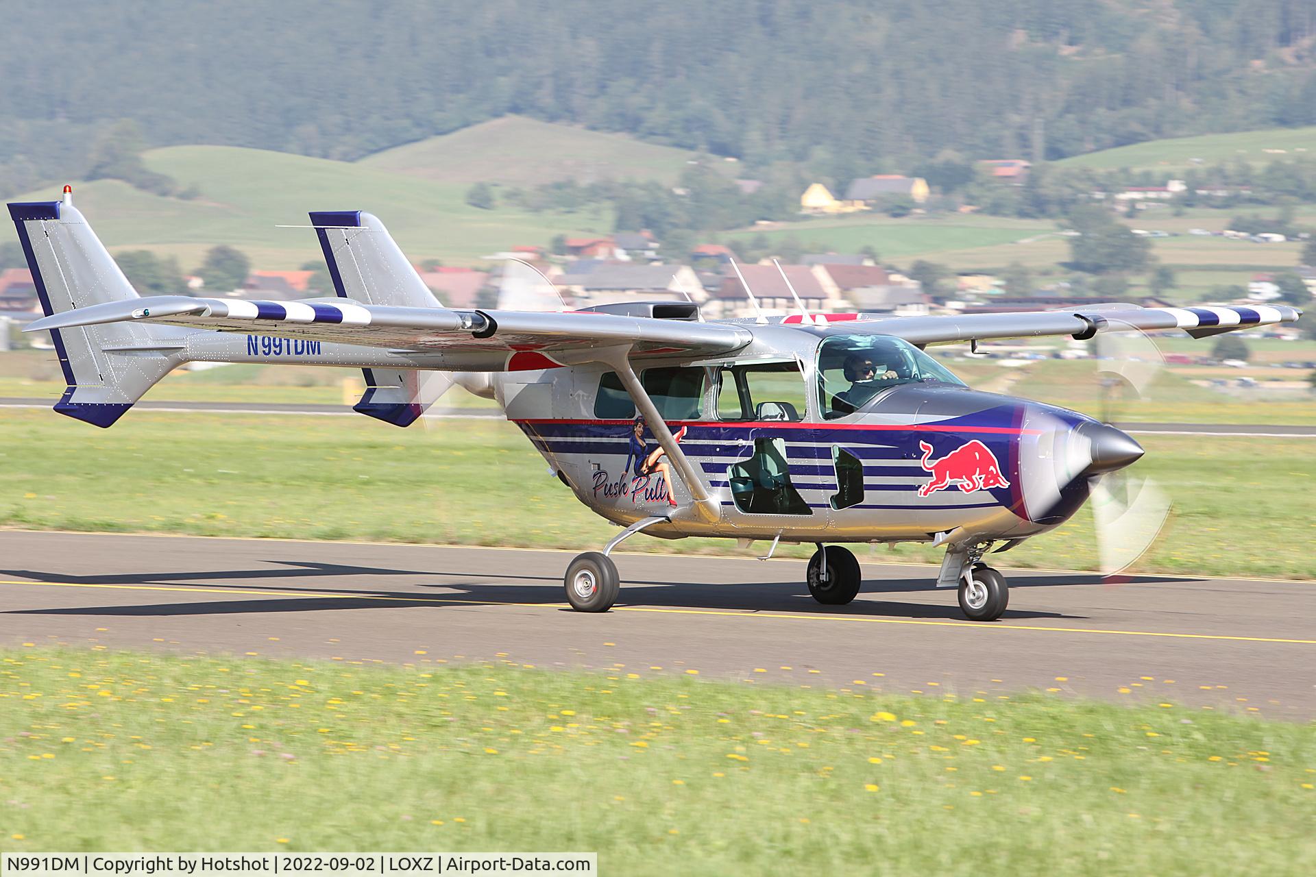 N991DM, Cessna 337D Super Skymaster C/N 337-1177, Taxing in