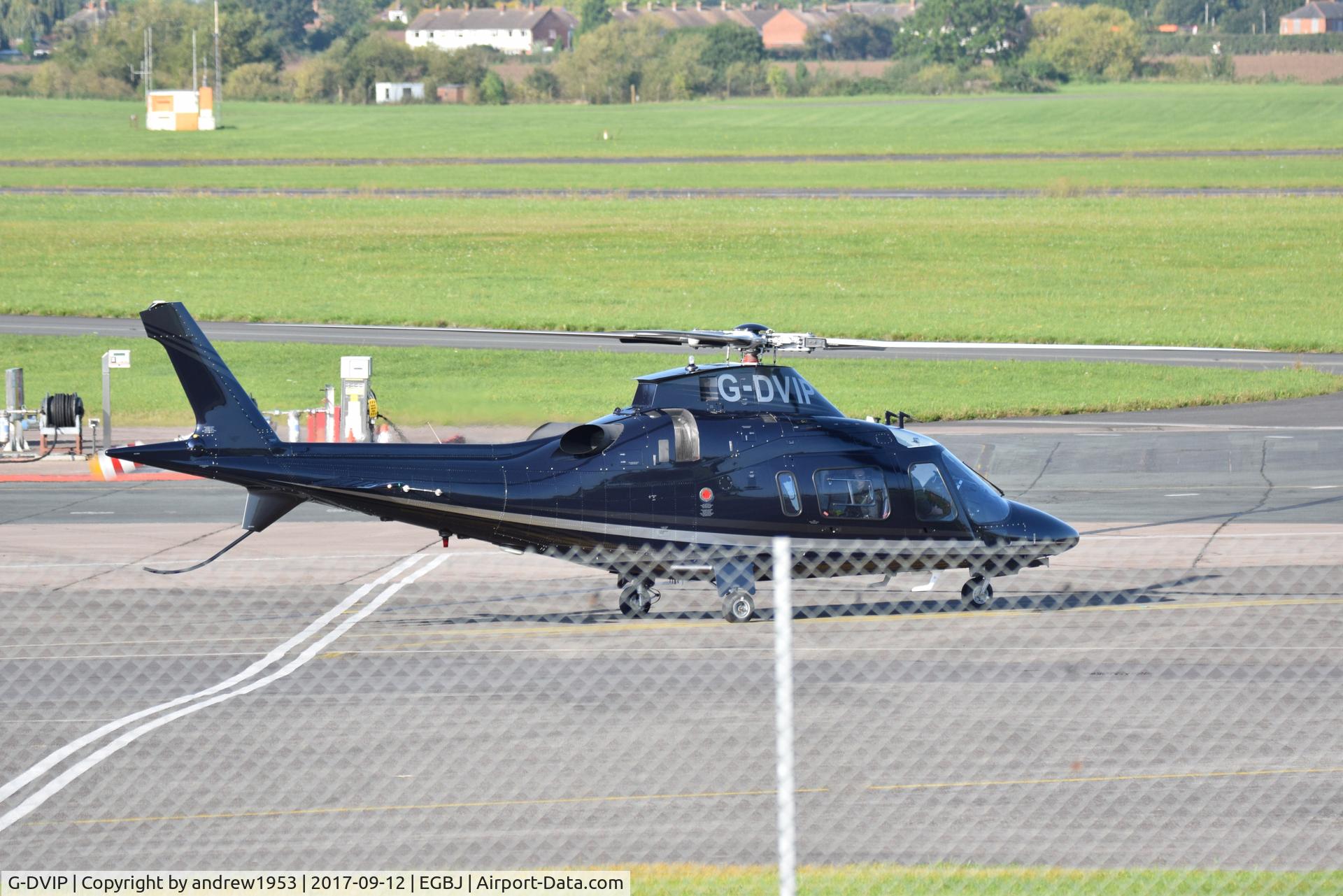 G-DVIP, 2003 Agusta A-109E Power C/N 11217, G-DVIP at Gloucestershire Airport.