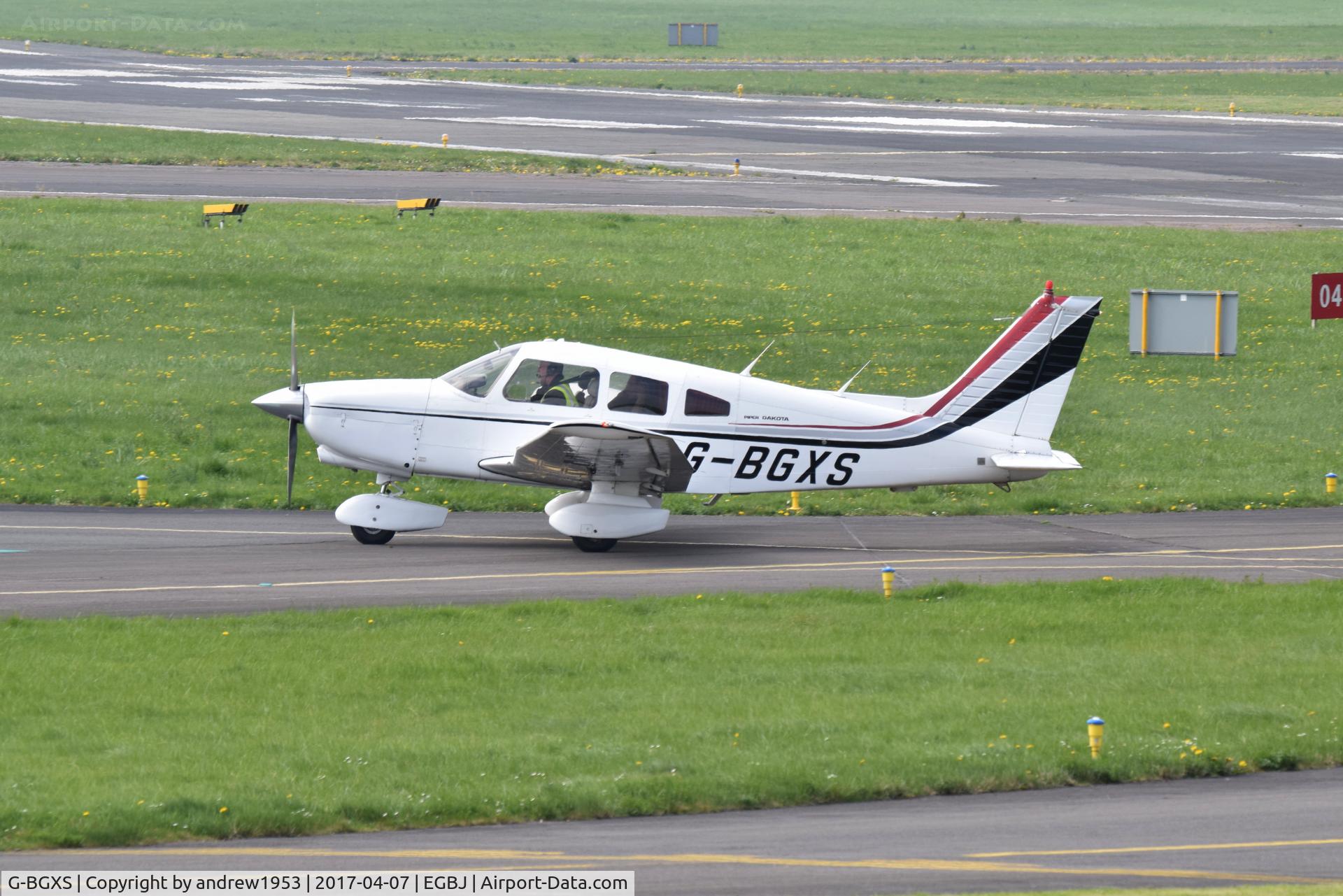 G-BGXS, 1979 Piper PA-28-236 Dakota Dakota C/N 28-7911198, G-BGXS at Gloucestershire Airport.