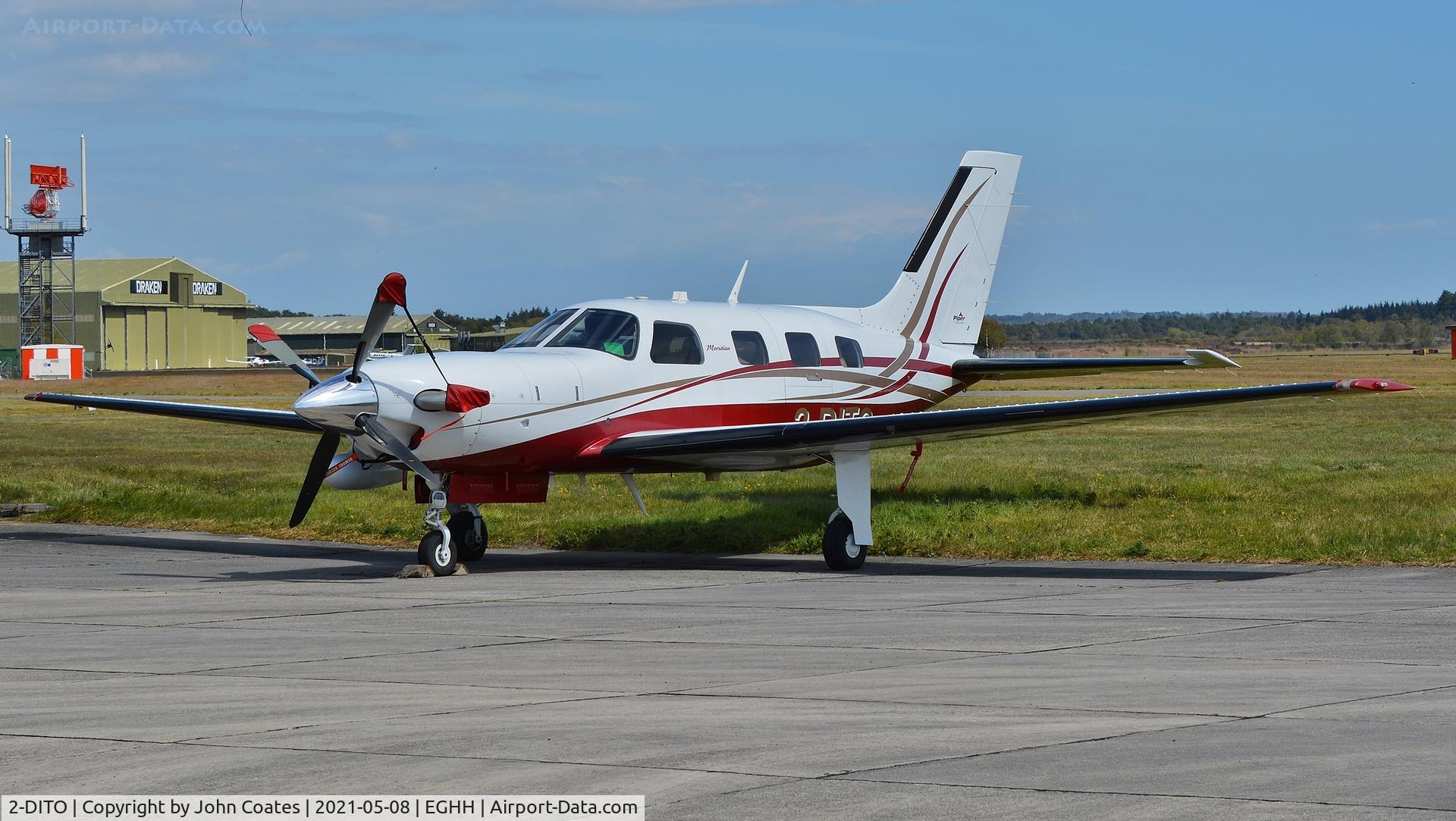 2-DITO, 2006 Piper PA-46-500TP Malibu Meridian C/N 4697244, At BAS