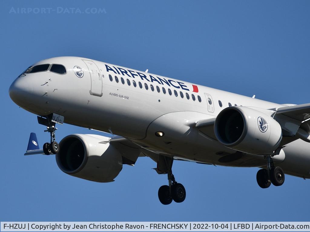 F-HZUJ, 2022 Airbus A220-300 C/N 55171, Air France 