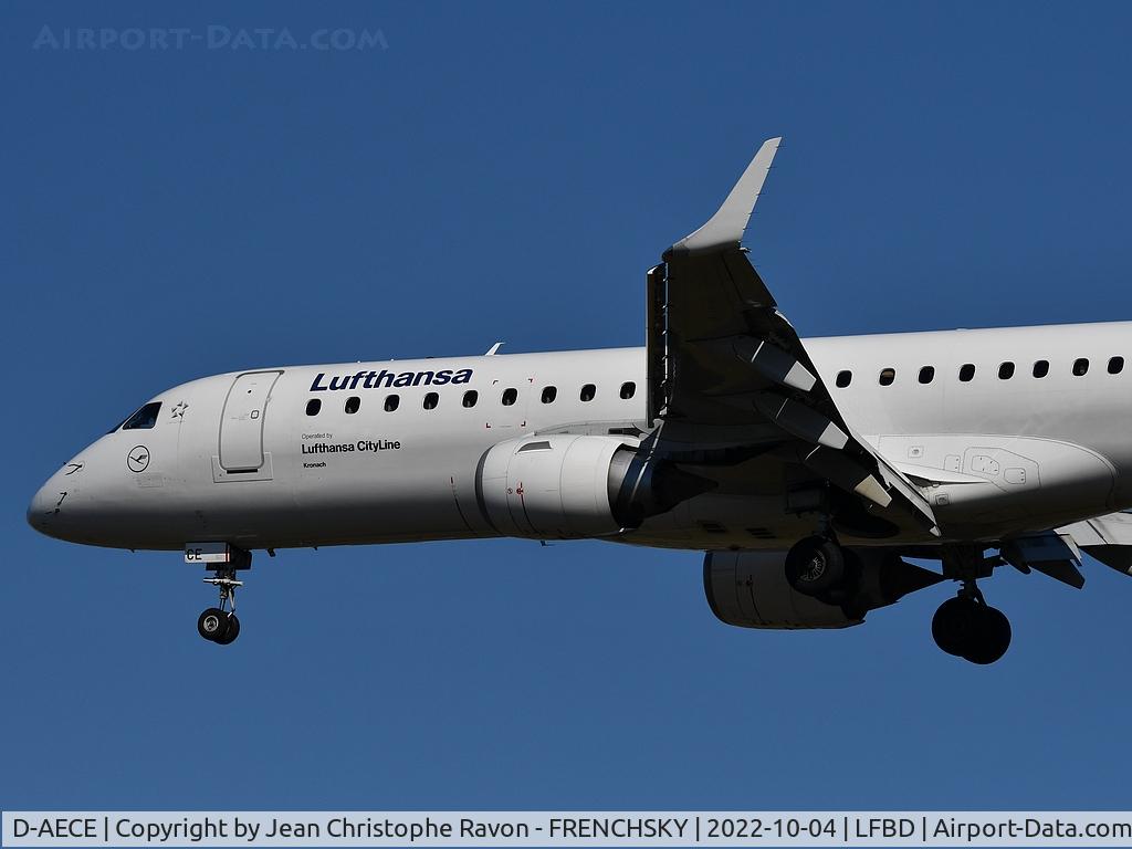 D-AECE, 2010 Embraer 190LR (ERJ-190-100LR) C/N 19000341, 