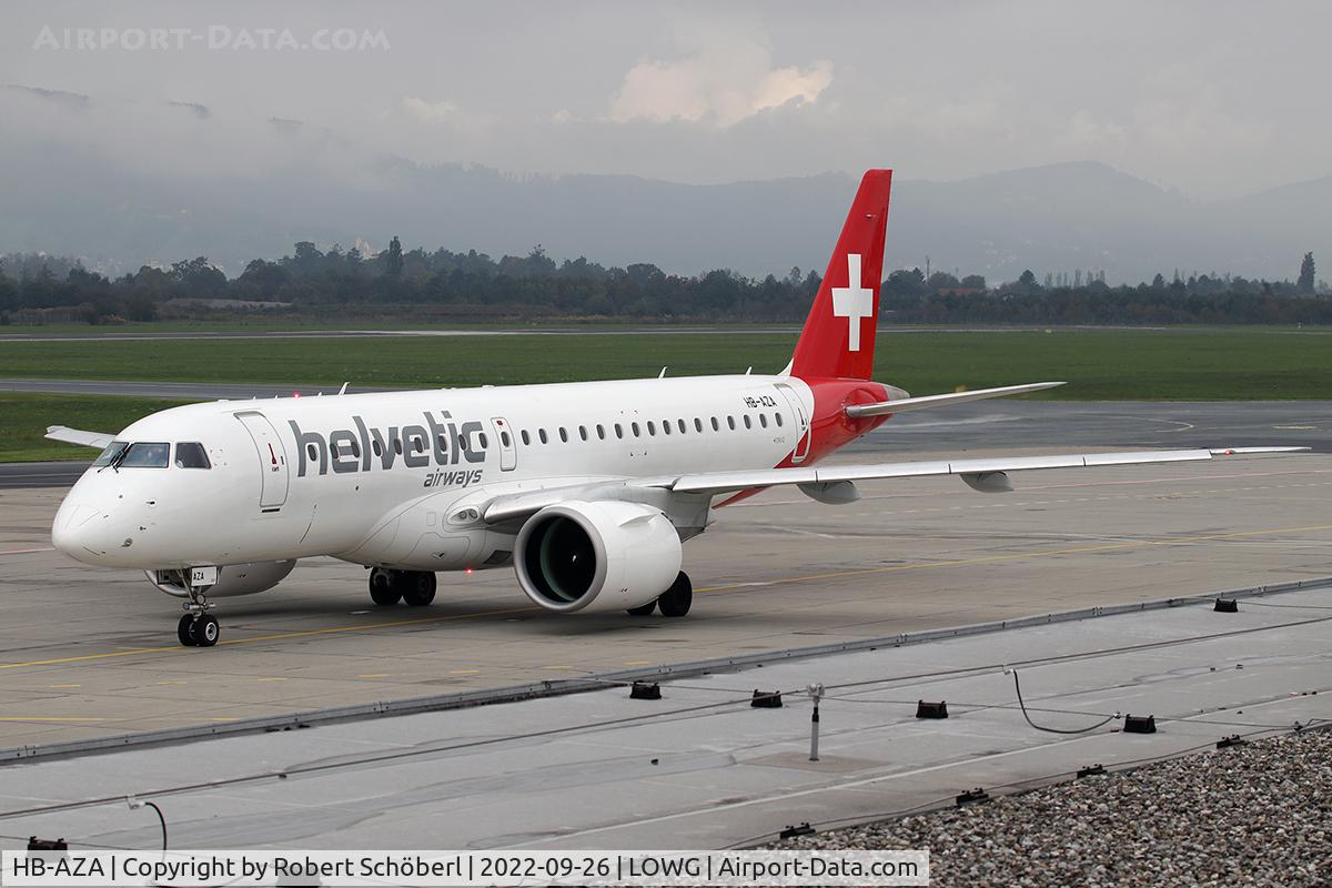 HB-AZA, 2019 Embraer 190-E2 (ERJ-190-300) C/N 19020022, HB-AZA @ LOWG 2022