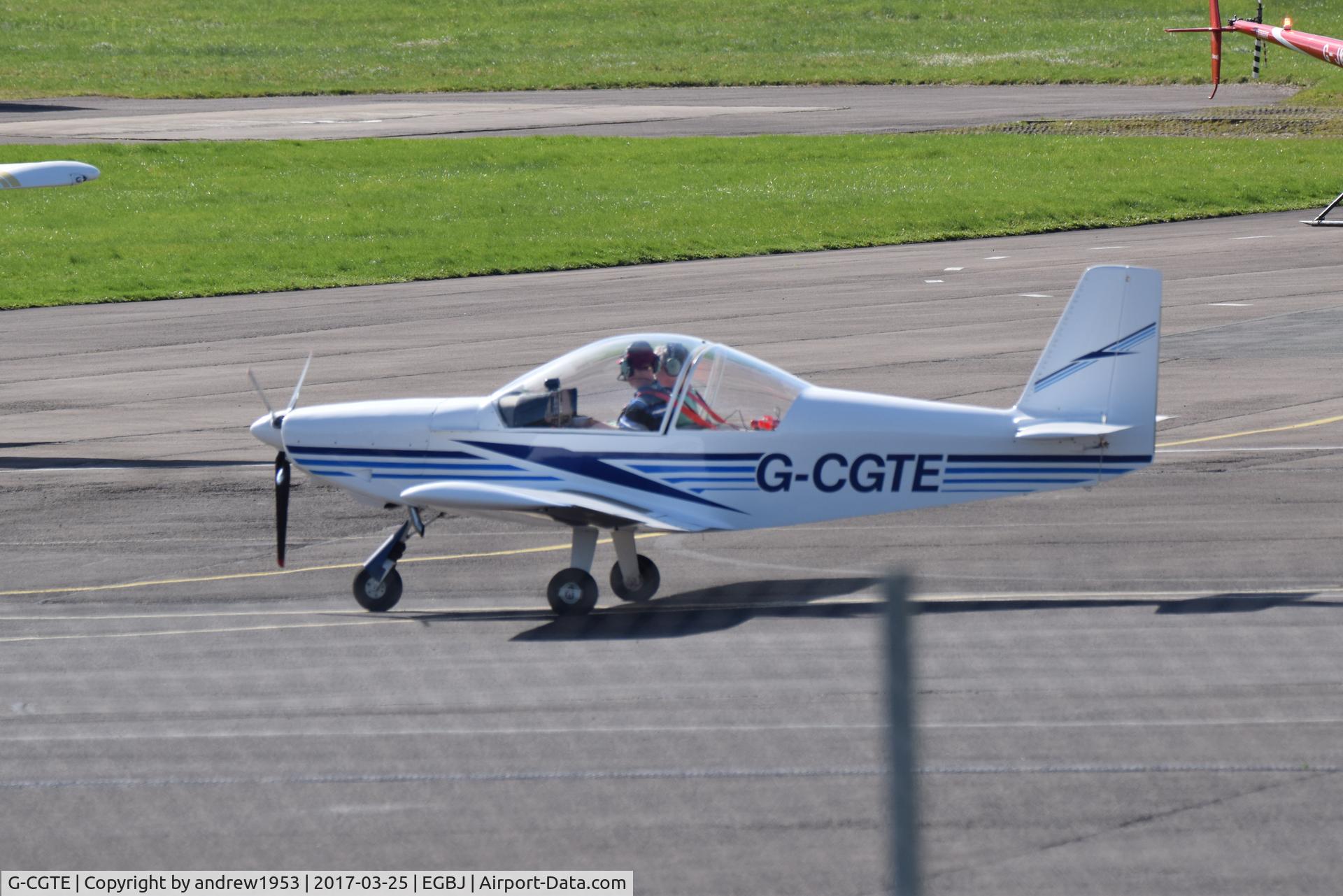 G-CGTE, 2011 Brandli BX-2 Cherry C/N PFA 179-13386, G-CGTE at Gloucestershire Airport.