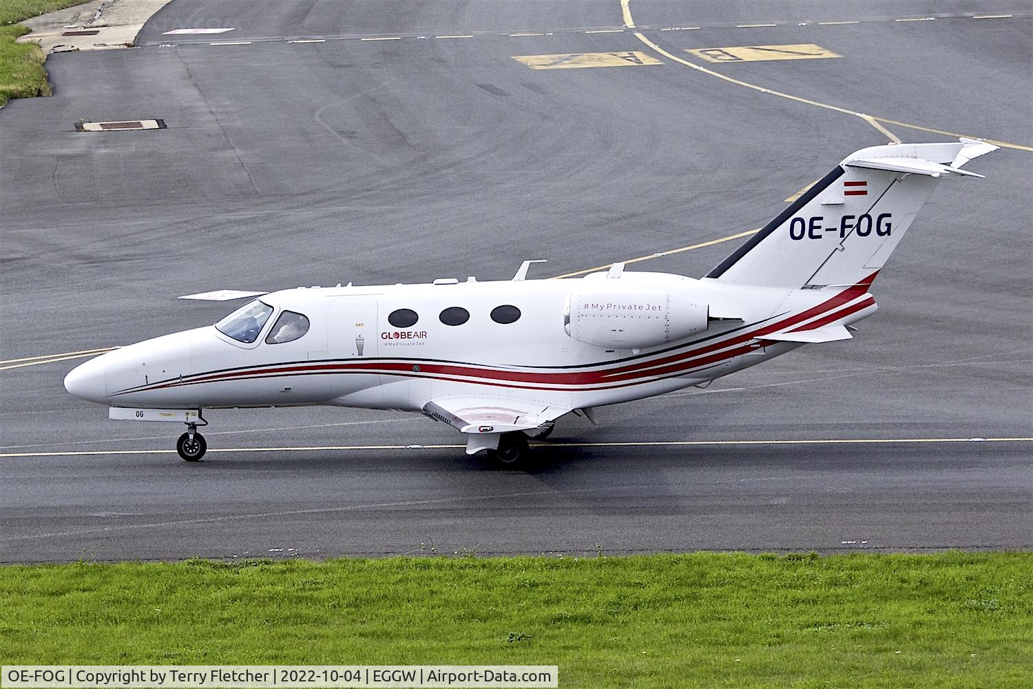OE-FOG, 2008 Cessna 510 Citation Mustang Citation Mustang C/N 510-0068, At Luton