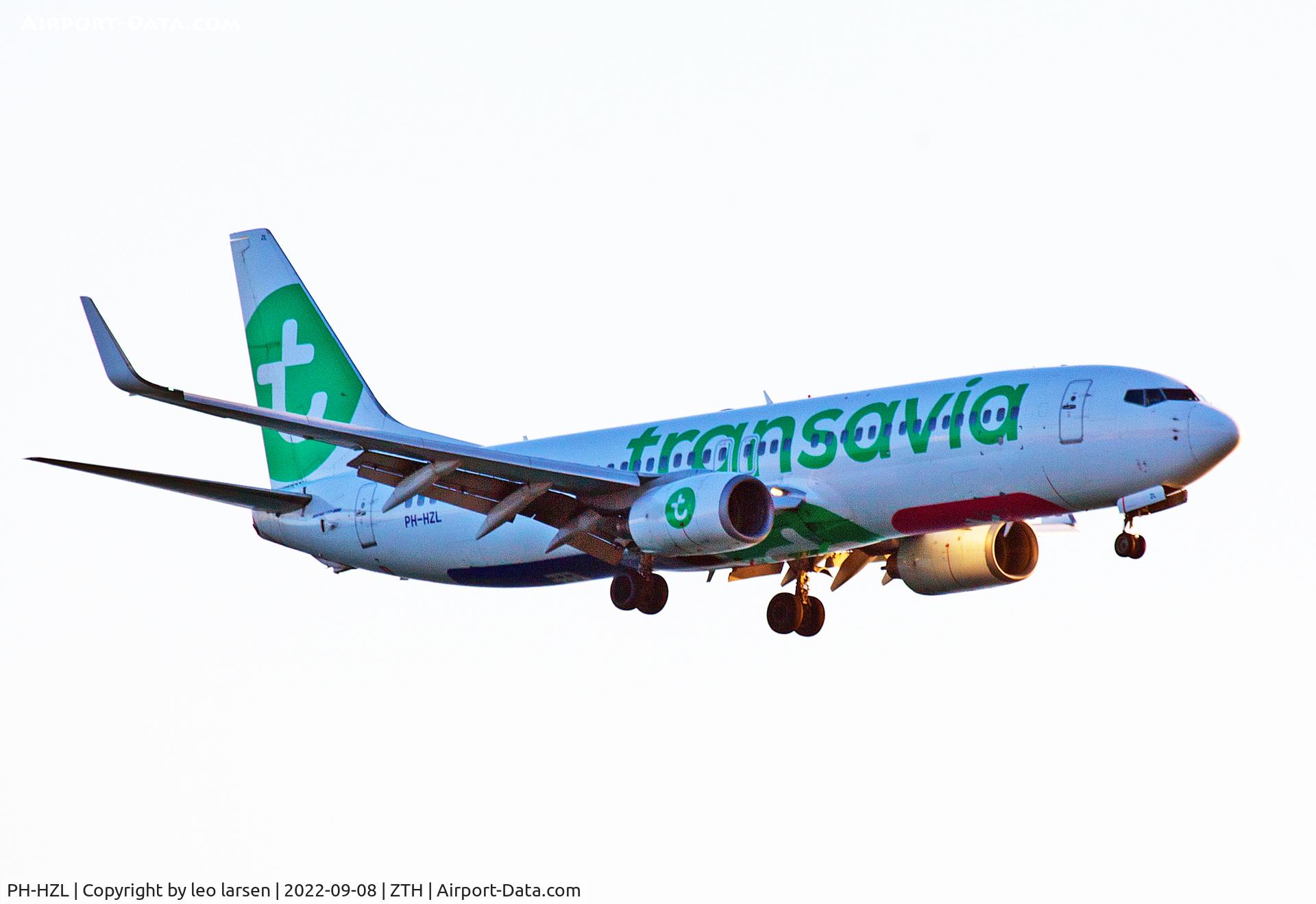 PH-HZL, 2001 Boeing 737-8K2 C/N 30391, Zakynthos 8.9.2022