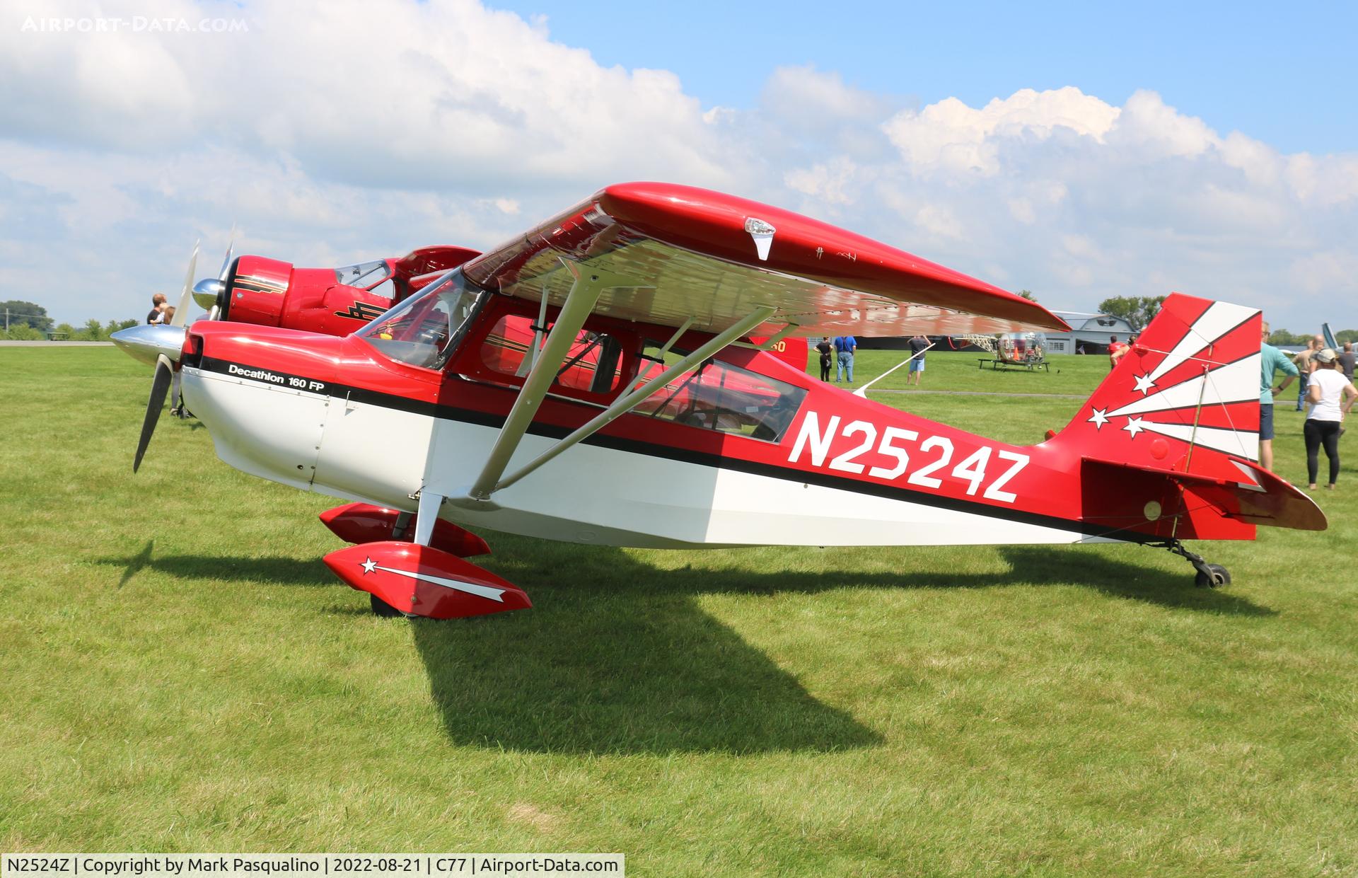 N2524Z, 1977 Bellanca 8KCAB Decathlon C/N 338-77, Bellanca 8KCAB