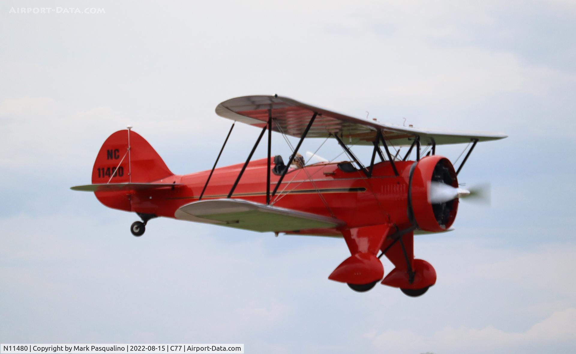 N11480, Waco QCF-2 C/N 3556, Waco QCF-2