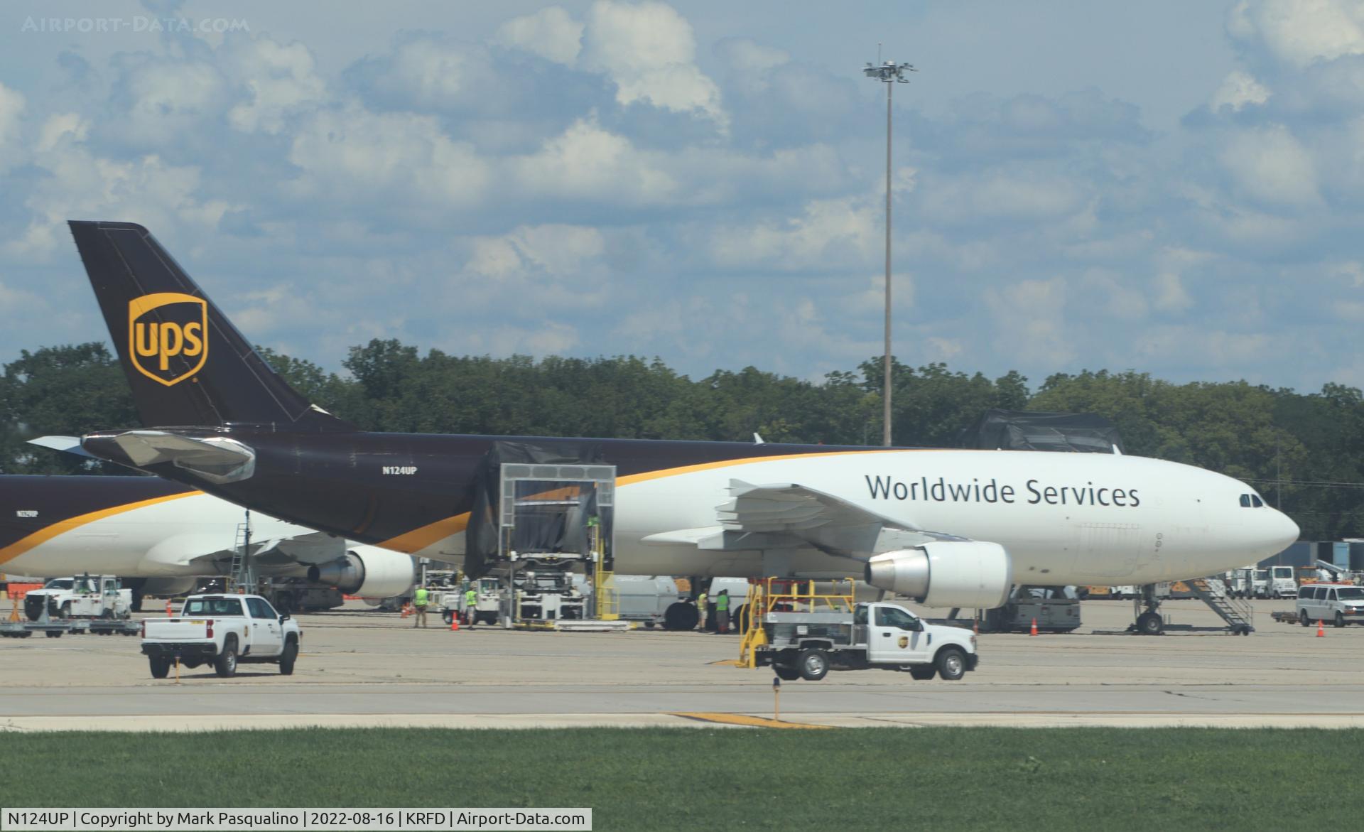 N124UP, 2000 Airbus A300F4-622R C/N 0808, Airbus A300F4-622R