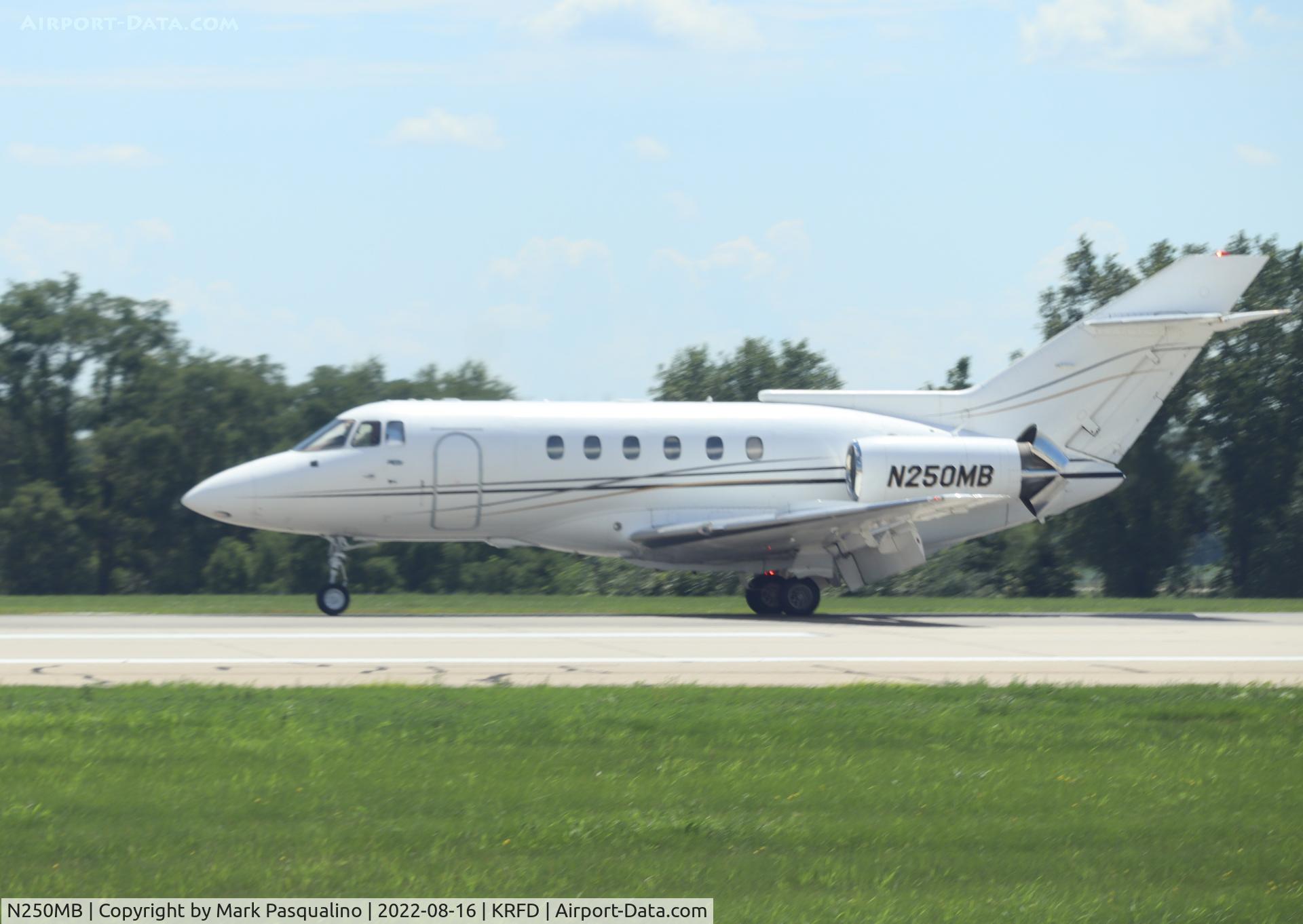 N250MB, 1993 British Aerospace BAe.125-800A C/N 258237, BAe. 125-800A