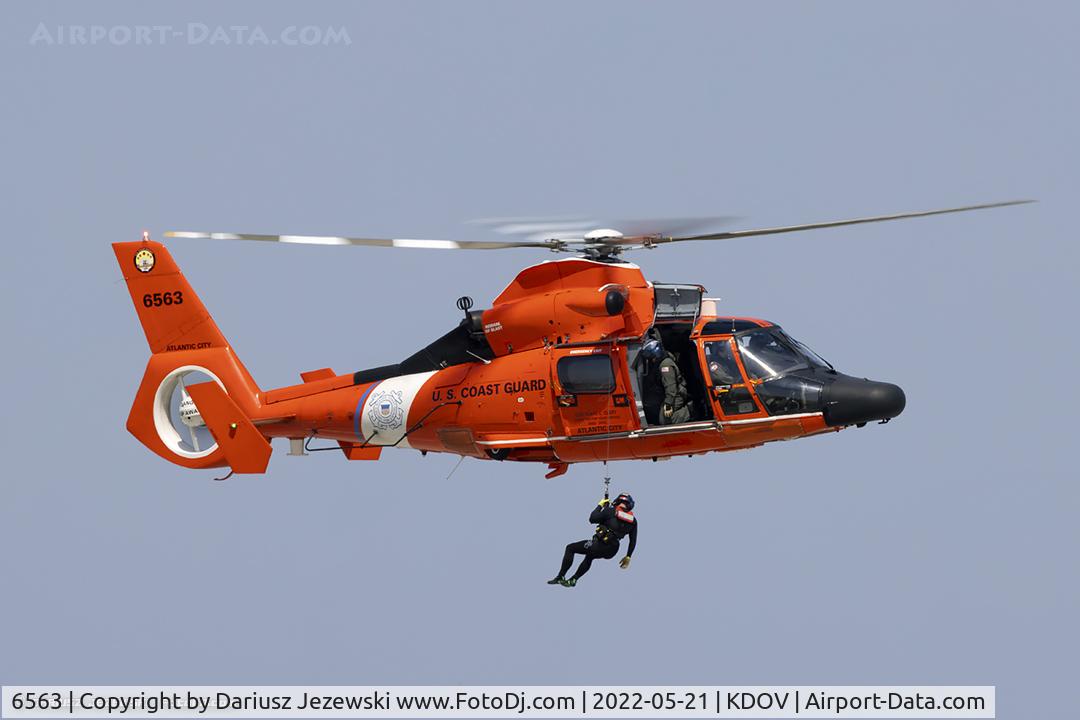 6563, Aerospatiale MH-65D Dolphin C/N 6249, MH-65D Dolphin 6563  from   CGAS Atlantic City, NJ