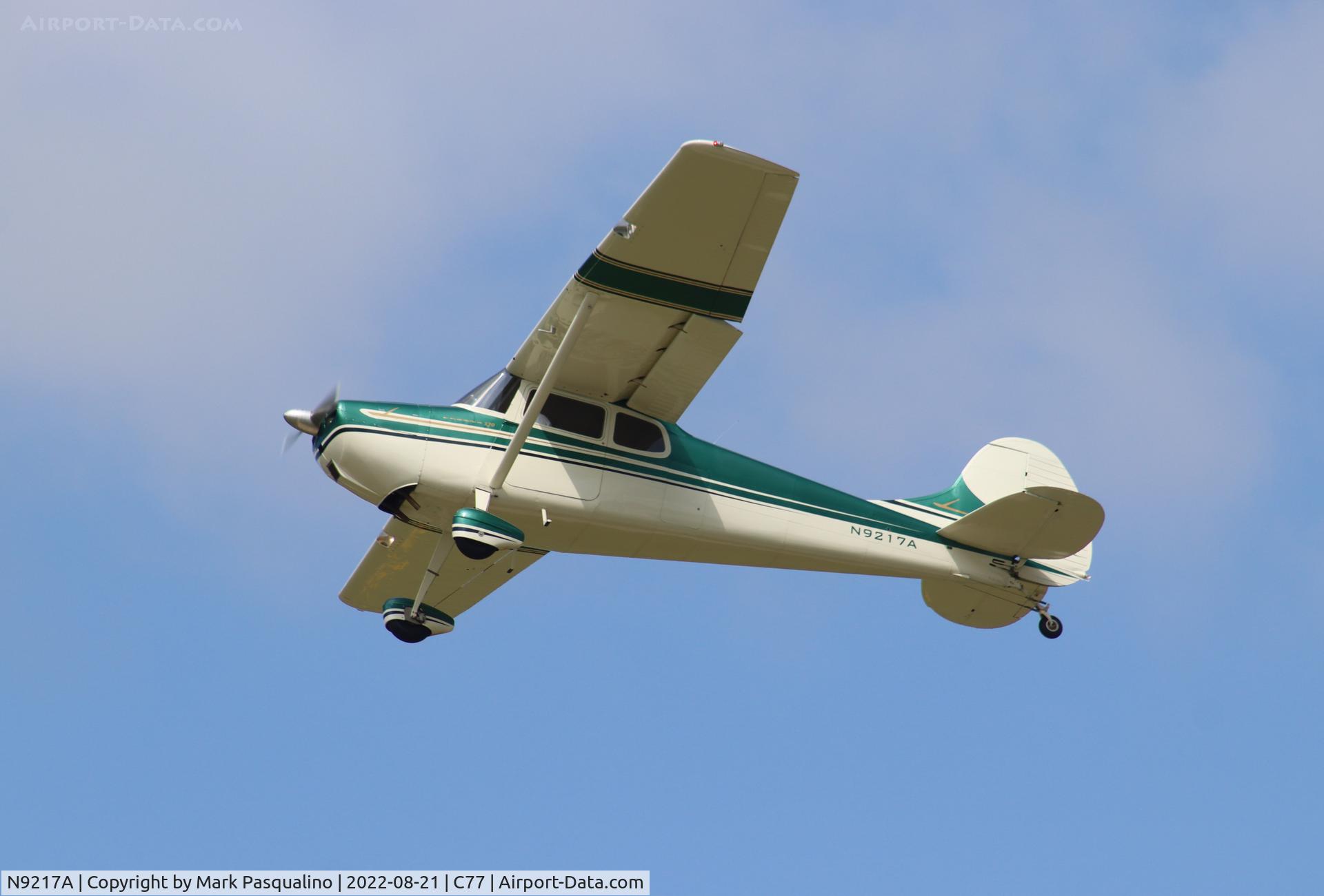 N9217A, 1954 Cessna 170B C/N 26619, Cessna 170B