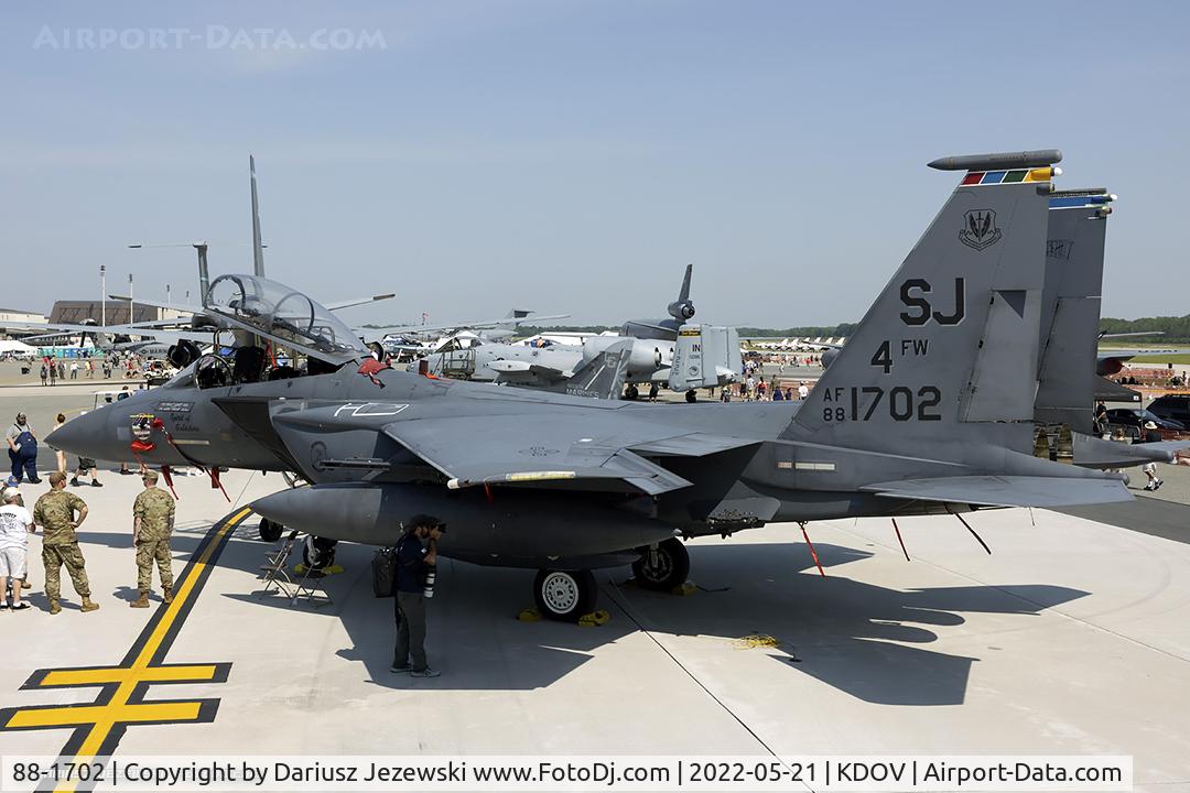 88-1702, McDonnell Douglas F-15E Strike Eagle Strike Eagle C/N 1111, F-15E Strike Eagle 88-1702 SJ from 334th FS 