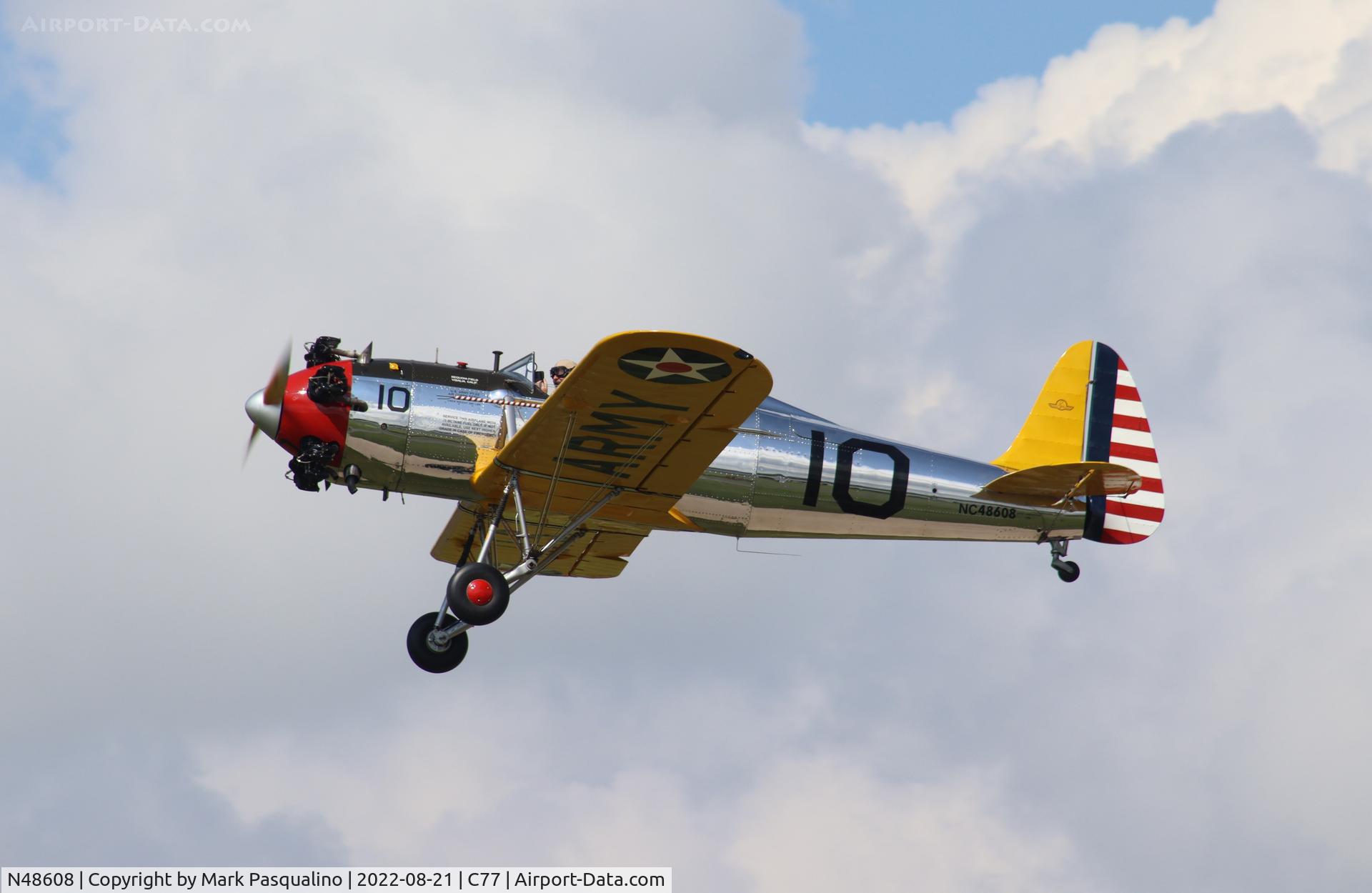 N48608, 1942 Ryan PT-22 Recruit (ST3KR) C/N 1905, Ryan PT-22