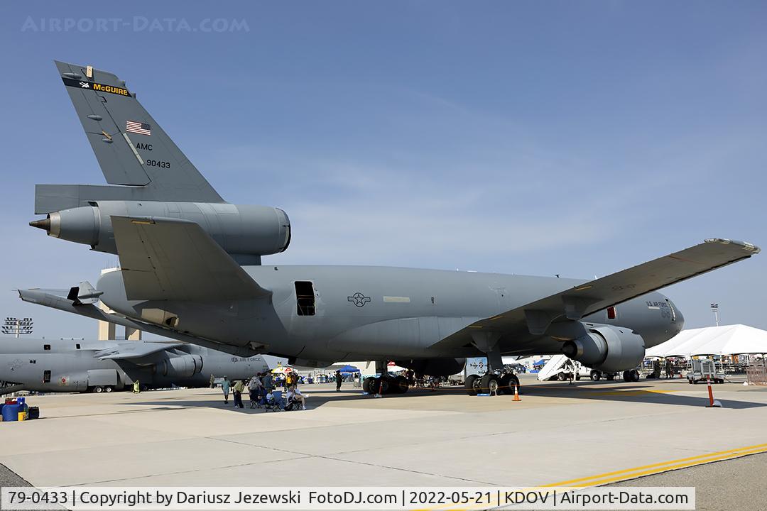79-0433, 1981 McDonnell Douglas KC-10A Extender C/N 48200, KC-10A Extender 79-0433  from 514th AMW 305th AMW McGuire AFB, NJ