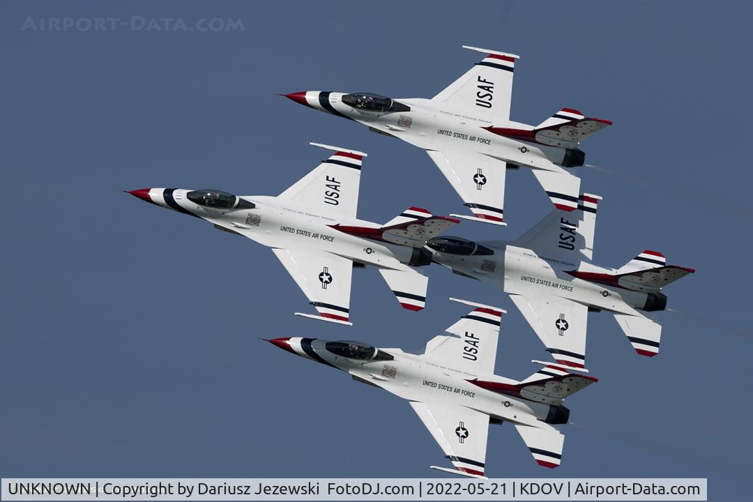 UNKNOWN, General Dynamics F-16C Fighting Falcon C/N Unknown, USAF Demo Team 