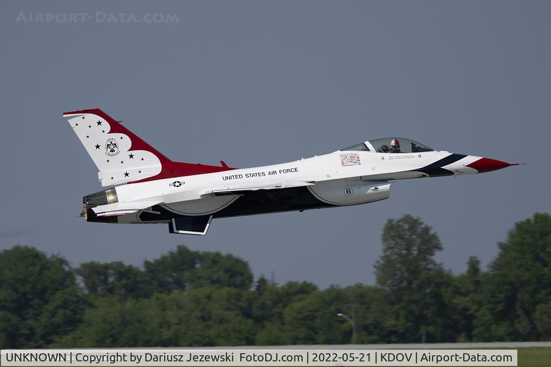 UNKNOWN, General Dynamics F-16C Fighting Falcon C/N Unknown, USAF Demo Team 