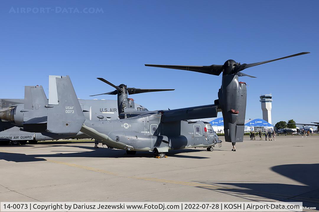 14-0073, 2014 Bell Boeing CV-22B Osprey C/N D1054, CV-22B Osprey 14-0073  from 20th SOS 27th SOW Cannon AFB, NM