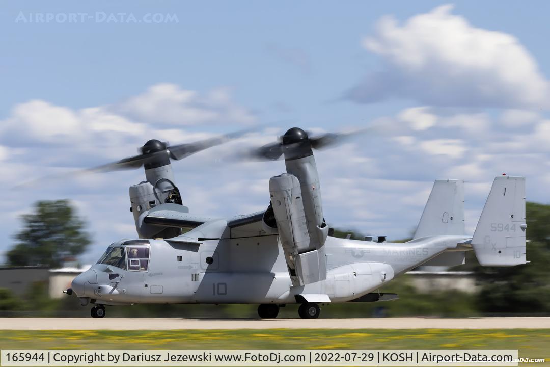165944, Bell Boeing MV-22B Osprey C/N D0045, MV-22B Osprey 165944 GX-10 from VMMT-204 