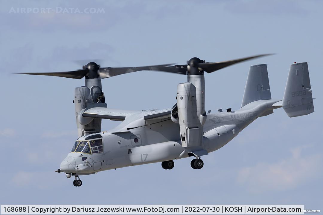 168688, Bell-Boeing MV-22B Osprey C/N D0348, MV-22B Osprey 168688 GX-17 from VMMT-204 