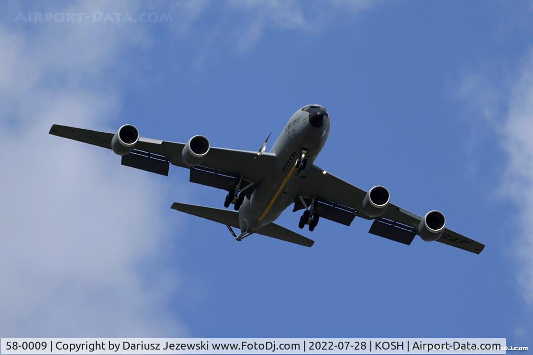 58-0009, 1958 Boeing KC-135R Stratotanker C/N 17754, KC-135R Stratotanker 58-0009  from 126th ARS 