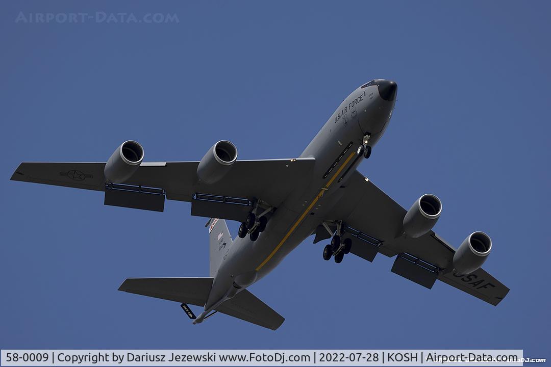 58-0009, 1958 Boeing KC-135R Stratotanker C/N 17754, KC-135R Stratotanker 58-0009  from 126th ARS 