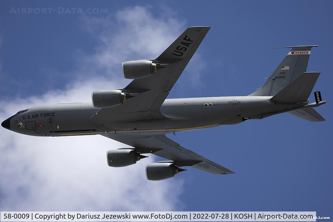 58-0009, 1958 Boeing KC-135R Stratotanker C/N 17754, KC-135R Stratotanker 58-0009  from 126th ARS 