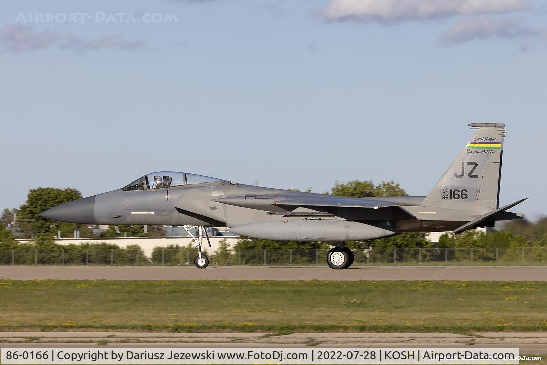 86-0166, 1986 McDonnell Douglas F-15C Eagle C/N 1014/C394, F-15C Eagle 86-0166 JZ from 122nd FW 