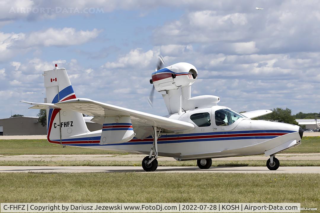 C-FHFZ, 1973 Lake LA-4-200 Buccaneer C/N 580, Lake LA-4-200 Buccaneer  C/N 580, C-FHFZ