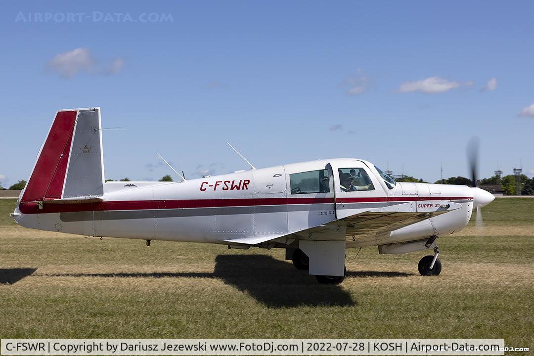 C-FSWR, 1965 Mooney M20E C/N 820, Mooney M20E Chapparal  C/N 820, C-FSWR