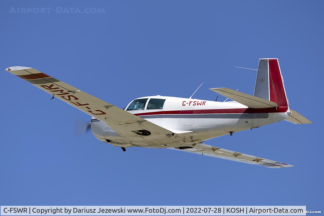 C-FSWR, 1965 Mooney M20E C/N 820, Mooney M20E Chapparal  C/N 820, C-FSWR
