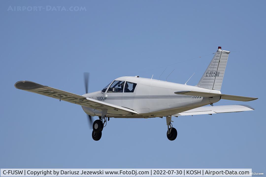 C-FUSW, 1966 Piper PA-28-140 Cherokee C/N 28-22338, Piper PA-28-140 Cherokee Cruiser  C/N 28-22338, C-FUSW