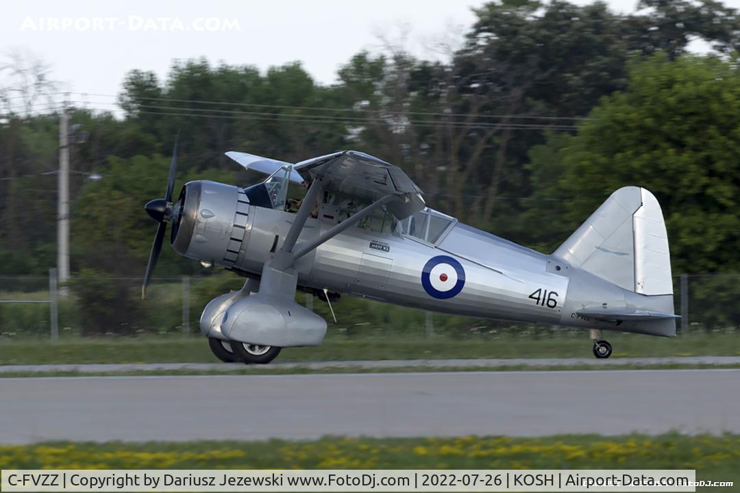C-FVZZ, 1942 Westland Lysander IIIA C/N 1206, Westland Lysander IIIA  C/N 1206, C-FVZZ