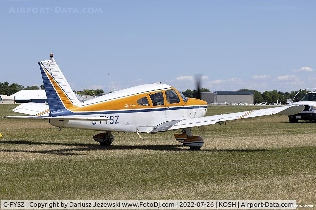 C-FYSZ, 1969 Piper PA-28-180 Cherokee C/N 28-5205, Piper PA-28-180 Cherokee  C/N 28-5205, C-FYSZ
