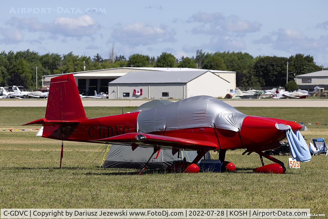 C-GDVC, 2012 Vans RV-10 C/N 40452, Vans RV-10  C/N 40452, C-GDVC