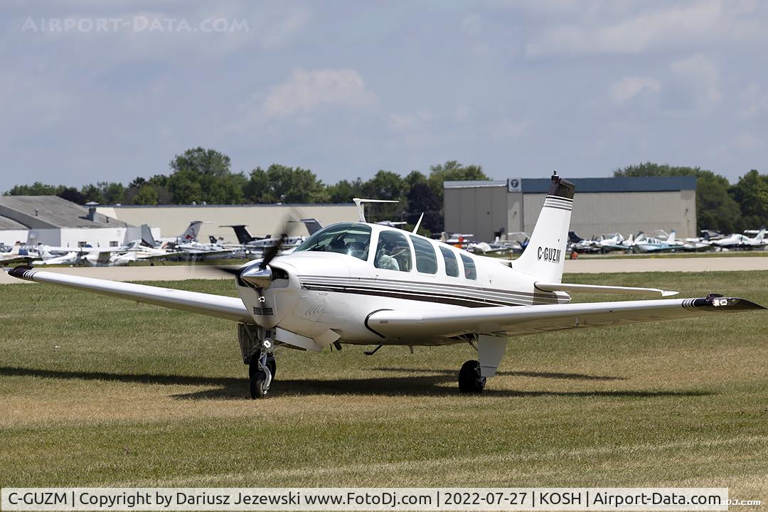 C-GUZM, 1977 Beech A36 Bonanza 36 C/N E-1109, Beech A36 Bonanza 36  C/N E-1109, C-GUZM